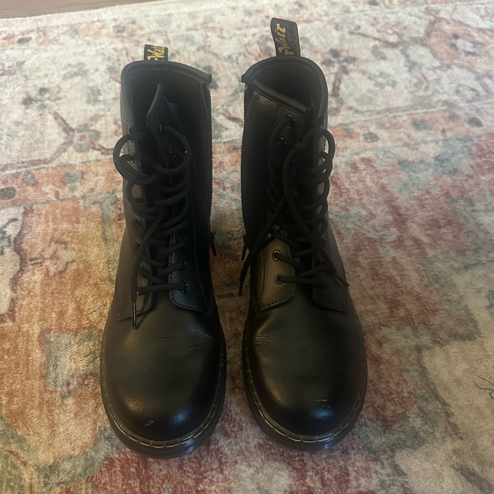 Dr. Martens Black Lace-Up Boots - Picture 2 of 4